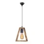 Esela Megapap wooden ceiling light in natural color 24x4x70cm.