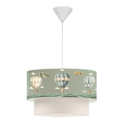 Goofy Megapap fabric ceiling lamp with cute balloons 30x20x70cm. Goofy Megapap fabric ceiling lamp with cute balloons 30x20x70cm.
