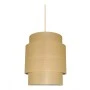 Holdon Megapap Ε27 fabric ceiling light in beige color 30x30x70cm