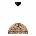Karon Megapap E27 rope ceiling lamp in natural color Ø29x70cm.