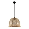 Libia Megapap E27  rope ceiling light in natural color 30x30x70cm.