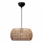 Miranda Megapap E27 rope ceiling lamp in natural color Ø30x70cm.