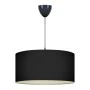 Monahan Megapap fabric ceiling lamp in black color 38x21x70cm.