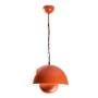 Neptun Megapap  E27 metallic ceiling lamp in orange color Ø30x70cm.