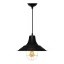 Retro Megapap E27 metallic ceiling lamp in black color Φ30x70cm.
