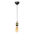 Rustic Megapap E27 metallic ceiling lamp in retro antique color 100-120cm.