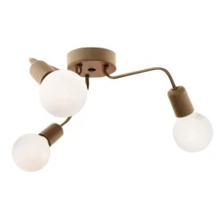 Salvi Megapap E27 metal table lamp in gold color 44x44x10cm. Salvi Megapap E27 metal table lamp in gold color 44x44x10cm.