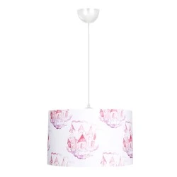 Tale Megapap PVC fabric ceiling light multicolor Ø33x70cm. Tale Megapap PVC fabric ceiling light multicolor Ø33x70cm.