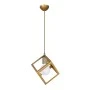 Thora Megapap metallic single-light ceiling light E27  in matte gold color 22x22x70cm.
