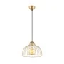 Treiso Megapap  E27 metallic ceiling lamp in gold color Ø28x126cm.