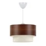 Whitehouse Megapap fabric ceiling lamp in brown color 30x20x55cm.
