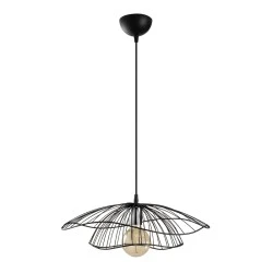 Yildo Megapap E27 metallic ceiling lamp in black color Φ50x111cm. Yildo Megapap E27 metallic ceiling lamp in black color Φ50x111cm.
