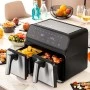 AirFryer Fryinn with double detachable bucket 8lt color black 3400W