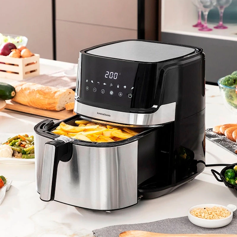 AirFryer Fryinn Pro with detachable bucket 5.5lt color black 1700W