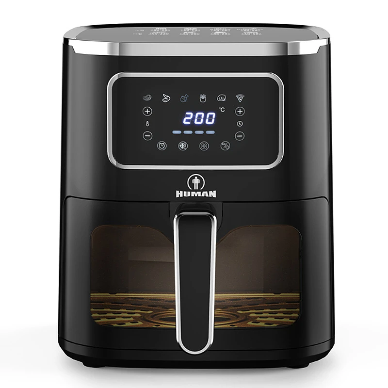 Air fryer - AirFryer Human HU-390 with removable bucket 5L 1500W