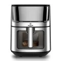 Air fryer - AirFryer Human TTAF-760AZTT with removable tray and steam function 8L 1800W