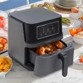 LUXELL AirFryer with detachable bucket 7.5lt color black 1550-1850W