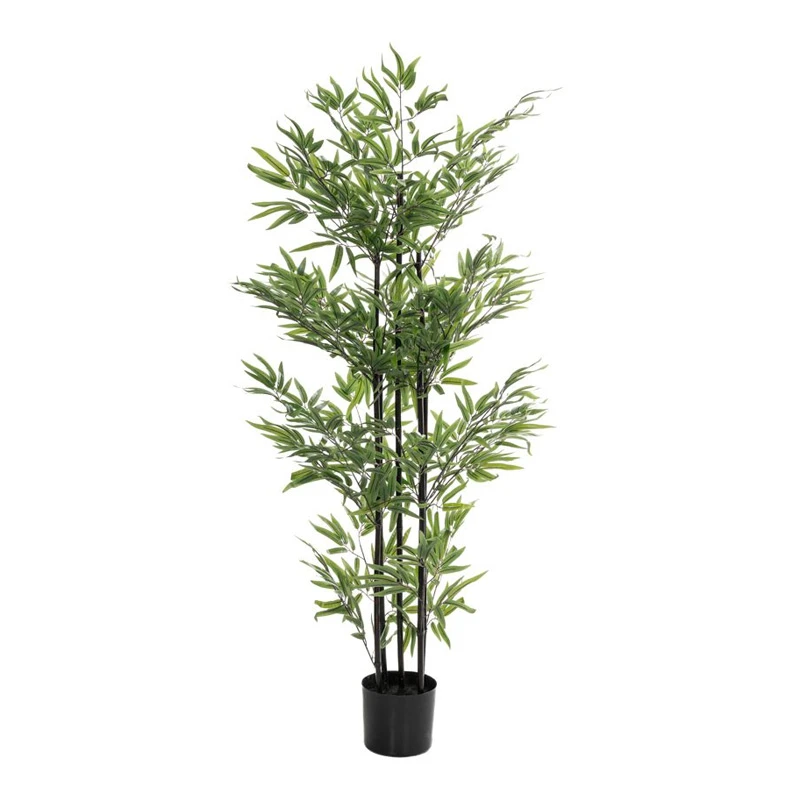 ARTIFICIAL BAMBOO PLANT IN PLASTIC POT 150CM