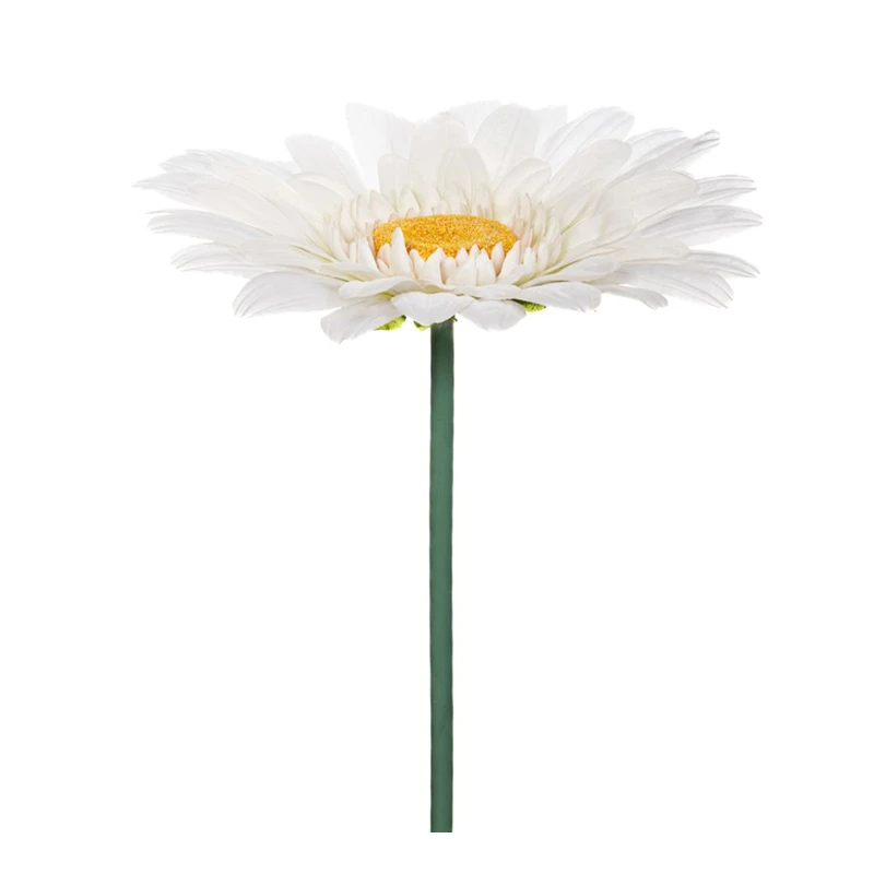 GIANT WHITE CHRYSANTHEMUM STEM 125CM  D50CM