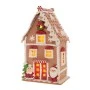GINGERBREAD HOUSE  WITH LED LIGHT 16X13X29CM