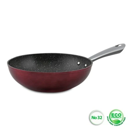 Non-stick Keystone Electra Granite No. 32 cast aluminum wok