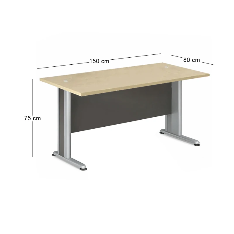 BASIC Desk 180x80cm DG/Beech