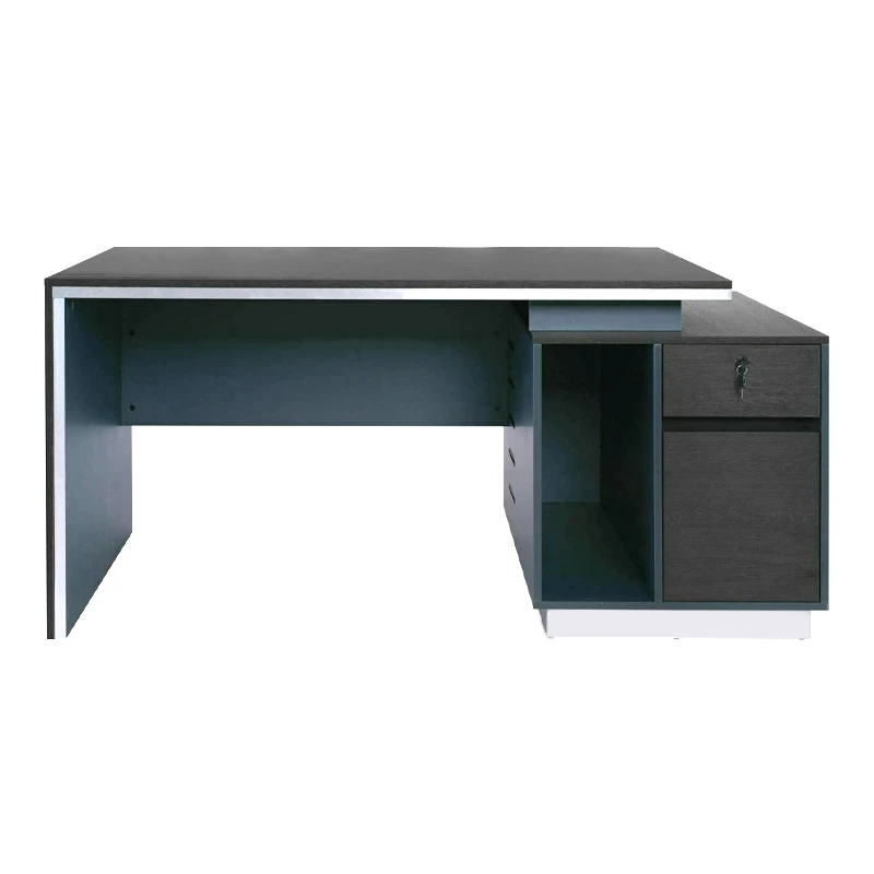 ADVANCE Desk 160x80 Dark Walnut/Grey