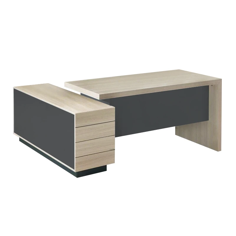 PROGRESS Desk 180x160cm Elm/Grey