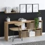 Blake Megapap melamine working desk in oak color 145x45x74cm.