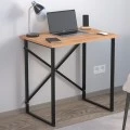 Verne Megapap metal - melamine study desk in pine oak color 75x52x73.8cm.