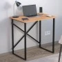 Verne Megapap metal - melamine study desk in pine oak color 75x52x73.8cm.