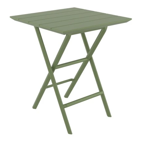 HELEN OLIVE GREEN 60Χ60X74εκ. ΤΡΑΠΕΖΙ ΠΤΥΣ/ΝΟ ΠΟΛ/ΝΙΟΥ