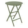 HELEN OLIVE GREEN Φ60X74εκ. ΤΡΑΠΕΖΙ ΠΤΥΣ/ΝΟ ΠΟΛ/ΝΙΟΥ