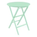 HELEN OPALINE GREEN Φ60X74εκ. ΤΡΑΠΕΖΙ ΠΤΥΣ/ΝΟ ΠΟΛ/ΝΙΟΥ