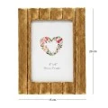 GOLD RESIN PHOTO FRAME 10X15CM