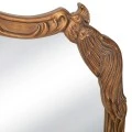 GOLD VINTAGE WALL MIRROR 102X88CM