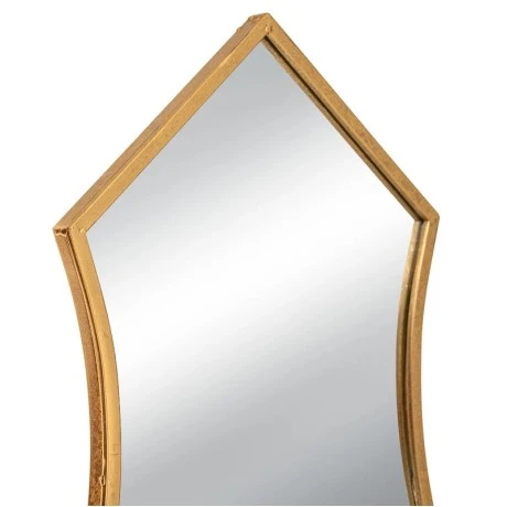 GOLD METAL WALL MIRROR 30X150CM