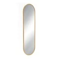 GOLD METAL WALL MIRROR 30X3X100CM