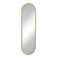 GOLD METAL WALL MIRROR 40X3X160CM