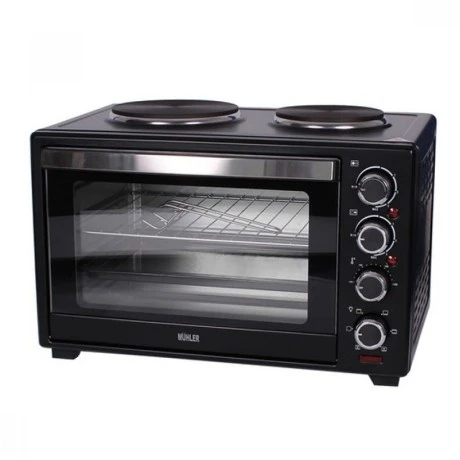 Ηλεκτρικό φουρνάκι  Muhler MN-3809 - 1600 watt - 38 λιτρών σε χρώμα μαύρο