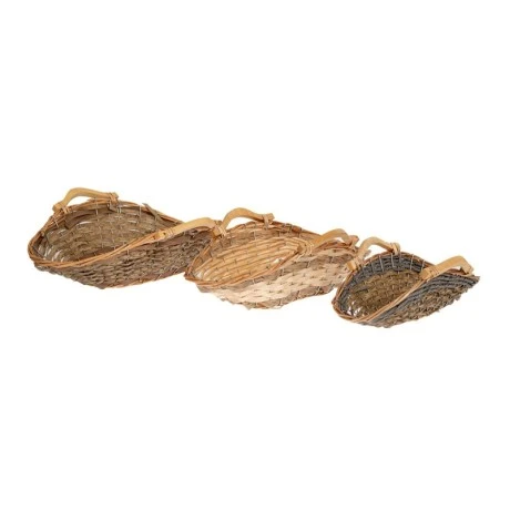 ΚΑΦΕ ΚΑΛΑΘΙ Σ 3 ΜΕ ΞΥΛΙΝΑ ΧΕΡΙΑ A:50X24X15 B:44X19X13 C:37X14X12 ΕΚ