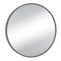 BROWN CIRCLE METAL MIRROR D70CM