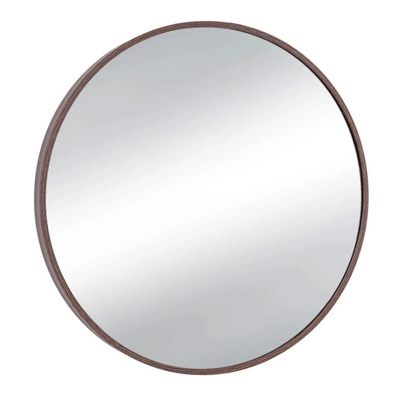 BROWN CIRCLE METAL MIRROR D70CM