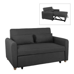 MOTTO Sofabed, Fabric Anthracite