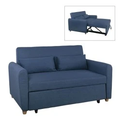 MOTTO SofaBed, Fabric Blue
