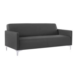 STYLE 3-Seater K/D Sofa Black Pu STYLE 3-Seater K/D Sofa Black Pu