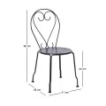 BISTRO Chair Steel Black