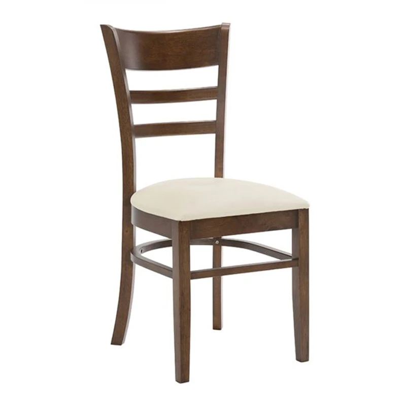 CABIN Chair Walnut, Pvc Ecru