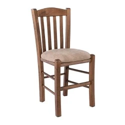 CASA Beech Chair Impregnation Walnut/Suede Beige