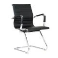 BF3300V Office Visitor Armchair Black Pu